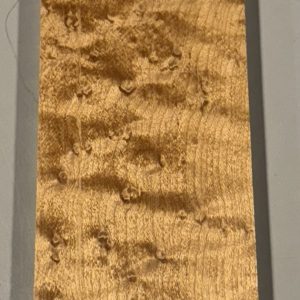 Fingerboard-#16394-B Grade-Roasted Birdseye Maple-21"x3"x.32"