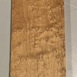 Fingerboard-#16422-4A Grade-Roasted Birdseye Maple-21"x3"x.33"