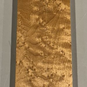 Fingerboard-#16433-4A Grade-Roasted Birdseye Maple-21"x3"x.33"