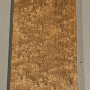 Fingerboard-#16477-4A Grade-Roasted Birdseye Maple-21"x3"x.33"
