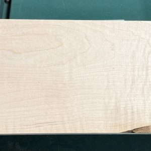 Neck Blank-#17328—2A Grade Red Leaf Flame Maple Flat Sawn 28”x5”—4.75”x1.25”