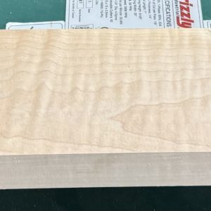 Neck Blank-# 17331—2A Grade Red Leaf Flame Maple Flat Sawn 27.50”x4.50”—4.25”x1.25”