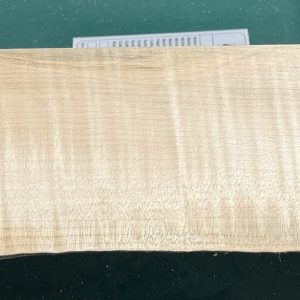 Neck Blank-# 17342—3A Grade Colored Red Leaf Flame Maple Rift Sawn 28”x3.62”-3.37”-3.62”x1.75”