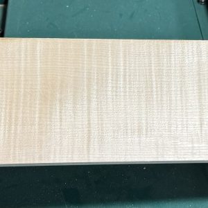 Neck Blank-# 17345—-3A Grade Colored Hard Flame Maple Quarter Sawn 29.50”x4.50”x1.75”