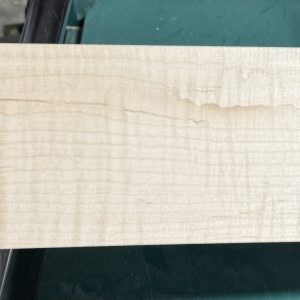 Neck Blank-# 17348—2A Grade Red Leaf Flame Maple Flat Sawn 29”x5”x1.75”