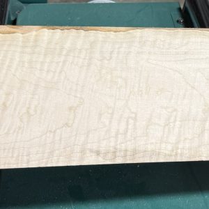Neck Blank-# 17349—3A Grade Red Leaf Flame Maple Flat Sawn 30”x5”x1.75”
