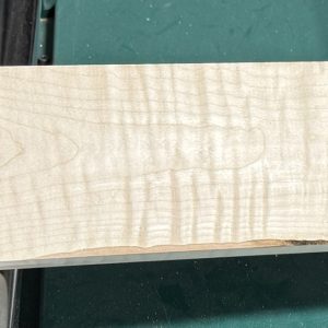 Neck Blank-# 17355—4A Grade Red Leaf Flame Maple Flat Sawn 36”x4.5”x1.75”