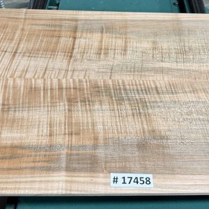 Drop Top-# 17458—3A Grade Red Spalted Red Leaf Flame Maple 20.75”x14.50”x.24”