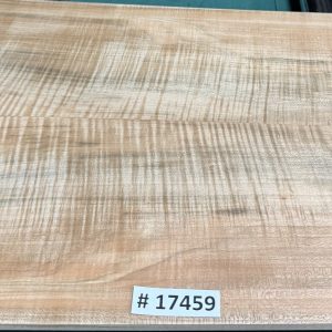 Drop Top-# 17459—3A Grade Red Spalted Red Leaf Flame Maple 21”x13”x.28”