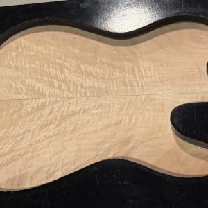 Drop Top-# 17467—3A Grade Angel Step Big Leaf Flame Maple 22”x16”—12”x.23”