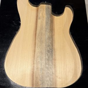 Body Blank-# 17549–Blue Northeaster White Pine 2-Piece Un-Glued 23.50”x15”x2”—-2.04–LB/BF