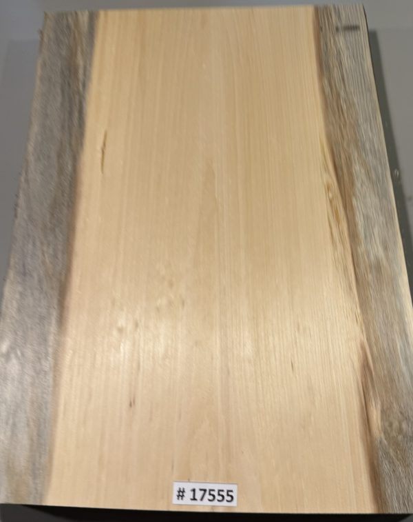 Body Blank-# 17555—Blue Northeastern White Pine 1-Piece 23.25”x15.50”x2”—-1.82 LB/BF