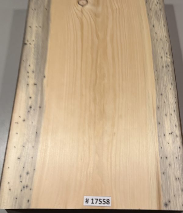 Body Blank-# 17558—Blue Northeastern White Pine 1-Piece 22”x14.50”x2”—2.09 LB/BF