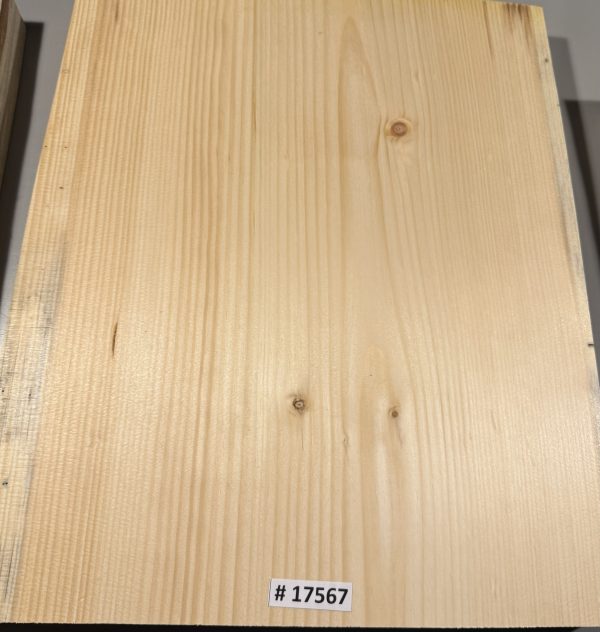 Body Blank-# 17567—Blue North Eastern Knotty Pine 21”x16.25”x2”—-2.10 LB/BF - Image 3