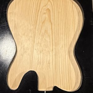 Body Blank-# 17581—Blue Northeastern Knotty White Pine 1-Piece 22.75”x16.25”x2”—-2.55 LB/BF