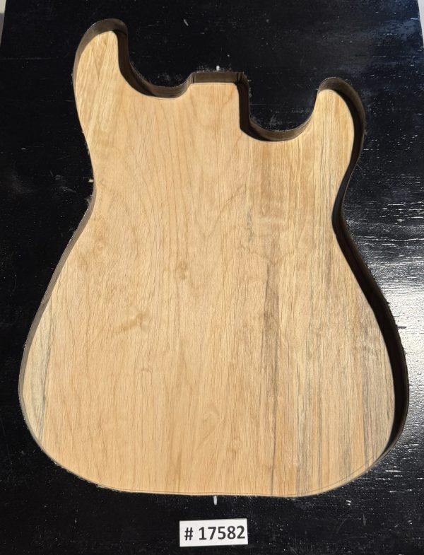 Body Blank-# 17582—Rainbow Alder 1-Piece 22.50”x16.75”x2”—- 2.64 LBS/BF - Image 2