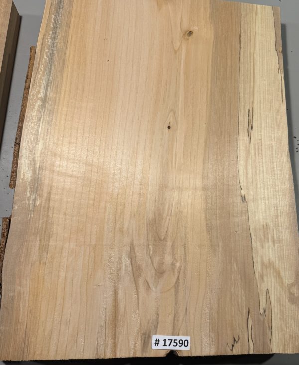 Body Blank-# 17590–Rainbow Alder 1-Piece 23”x17.50”-16”-15.50”x2”—2.28 LBS/BF - Image 2