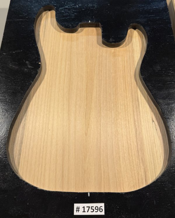 Body Blank-# 17596—Rainbow Alder 1-Piece 22”x13.75”—13.50”x2”—-2.65 LBS/BF
