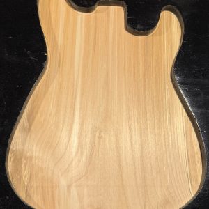 Body Blank-# 17600—B-Grade Rainbow Alder 1-Piece 22”x13.25”-13”x1.95”—-3.36 LBS/BF