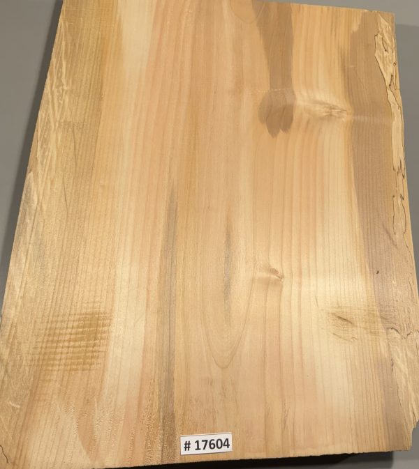 Body Blank-# 17604—Rainbow Alder 1-Piece 22.75”x18.50”—16.75”x2”—-2.24 LBS/BF - Image 3