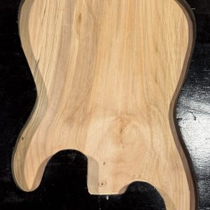 Body Blank-# 17609—B-Grade Rainbow Alder 1-Piece 23”x15.75”-15”—14.25”x1.90”—-2.32 LBS/BF