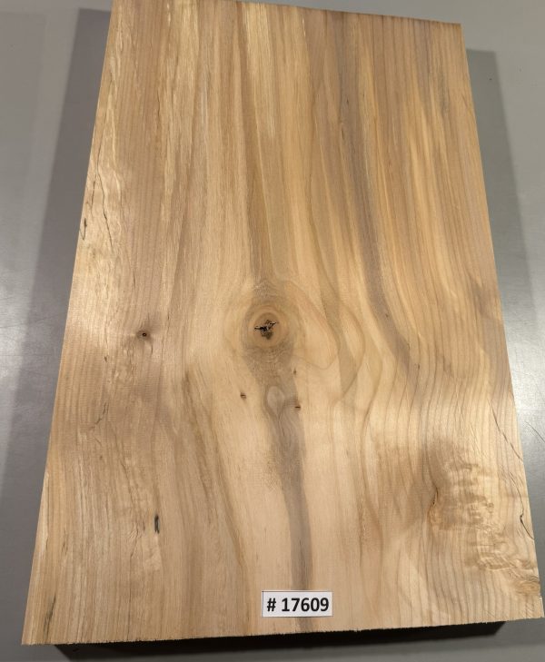 Body Blank-# 17609—B-Grade Rainbow Alder 1-Piece 23”x15.75”-15”—14.25”x1.90”—-2.32 LBS/BF - Image 4