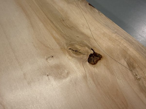 Body Blank-# 17610—B-Grade Rainbow Alder 21.50”x14.25”—14”—13.75”x1.85”—-2.46 LBS/BF - Image 3