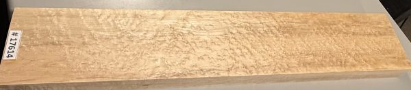 Neck Blank-# 17614—5A Grade Colored Birdseye Maple 33”x5.5”x2.21”