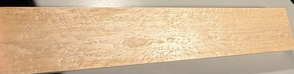 Neck Blank-# 17614—5A Grade Colored Birdseye Maple 33”x5.5”x2.21” - Image 4
