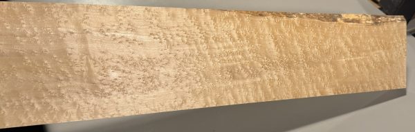 Neck Blank-# 17615—5A Grade Colored Birdseye Maple 31”x6.25”—5.75”x1.20” - Image 2