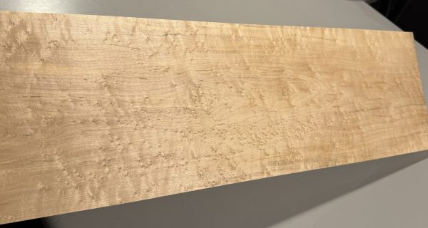 Neck Blank-# 17616—4A Grade Colored Birdseye Maple 27.50”x7”x1.19” - Image 3