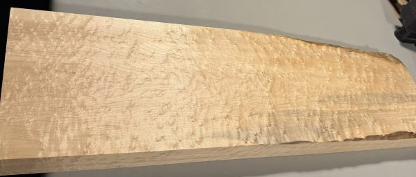 Neck Blank-# 17618—5A Grade Colored Birdseye Maple 31”x9.5”—8”x2.21”