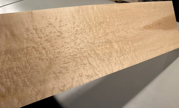 Neck Blank-# 17618—5A Grade Colored Birdseye Maple 31”x9.5”—8”x2.21” - Image 5