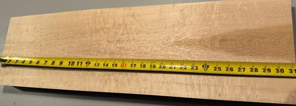 Neck Blank-# 17618—5A Grade Colored Birdseye Maple 31”x9.5”—8”x2.21” - Image 6