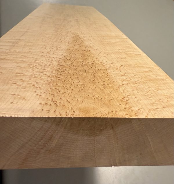 Neck Blank-# 17618—5A Grade Colored Birdseye Maple 31”x9.5”—8”x2.21” - Image 7