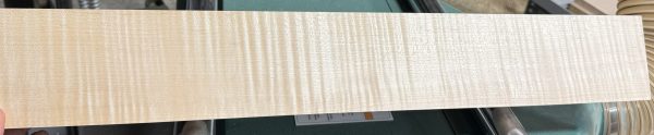 Neck Blank-# 17612—4A Grade Red Leaf Flame Maple Qtr-Sawn 27.50”x4”x1.10”