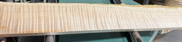 Neck Blank-# 17613—5A Grade Big Leaf Flame Maple Rift Sawn 31.50”x4.5”—4”—3.5”x1.17” - Image 4