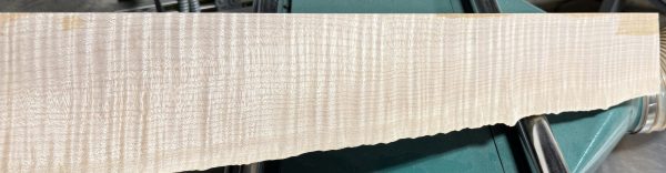 Neck Blank-# 17613—5A Grade Big Leaf Flame Maple Rift Sawn 31.50”x4.5”—4”—3.5”x1.17”