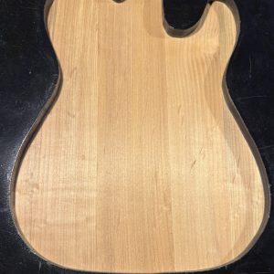 Body Blank-# 17625—4-Piece Glued Paint Grade Rainbow Alder 18.25”x14.75”-14.25”x2”—-2.62 LBS/BF