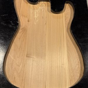 Body Blank-# 17635—4-Piece Glued Paint Grade Rainbow Alder 21.25”x15”—14.75”x2”—-2.53 LBS/BF