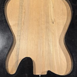 Body Blank-# 17641—3-Piece Glued Paint Grade Rainbow Alder 17”x17”—16.26”x1.74”—-2.55 LBS/BF