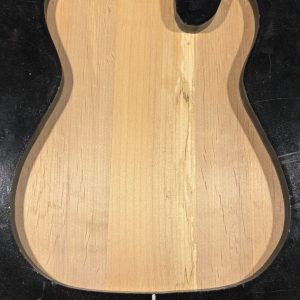 Body Blank-# 17645—3-Piece Glued Paint Grade Rainbow Alder 17”x15”x1.75”—2.49 LBS/BF