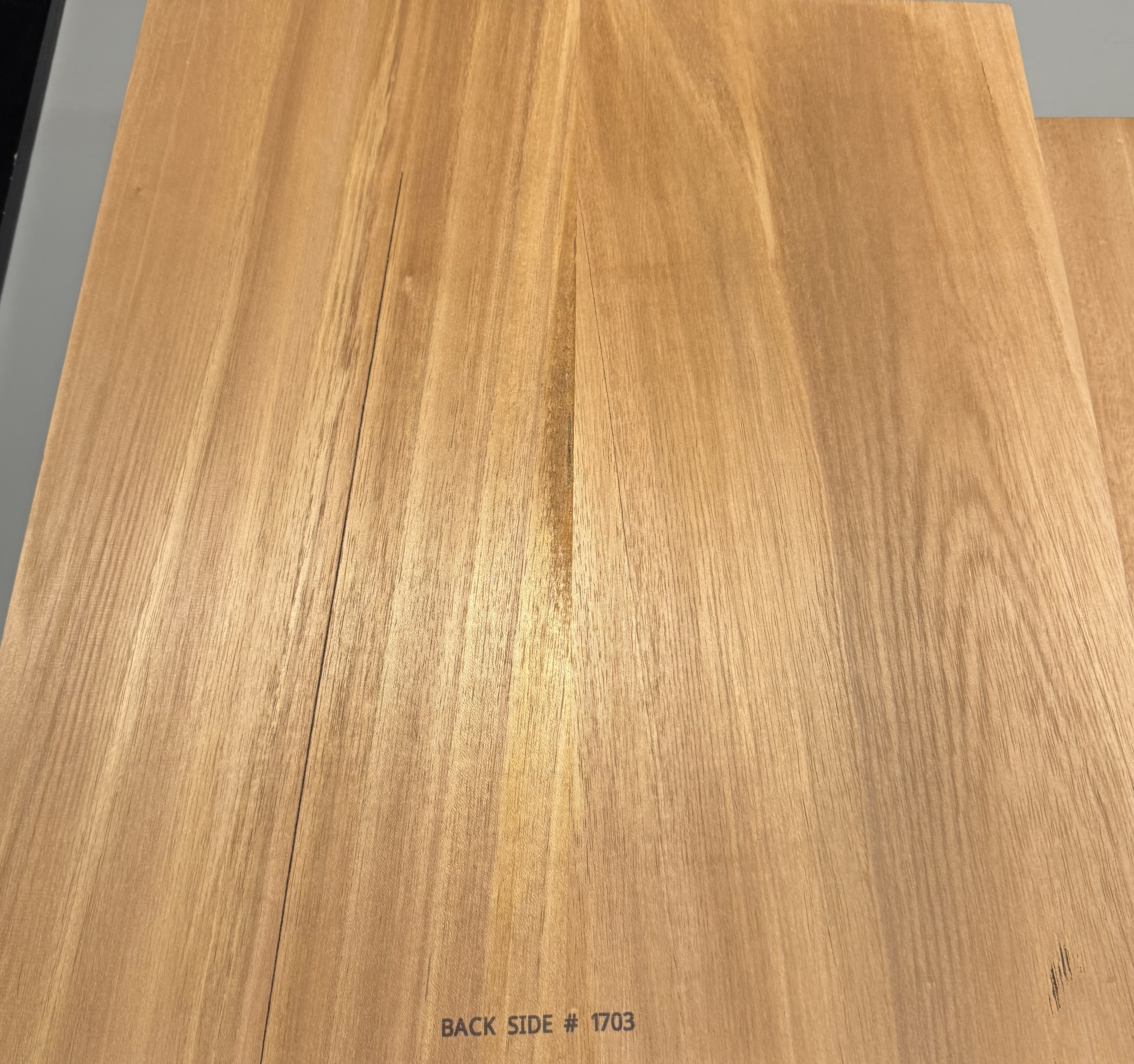 Body Blank-#17003–Explorer Size Spanish Cedar 2-Piece Glued Ultra Light Weight 23.87”x20.50”x1.85”—2.20 LB/BF - Image 3