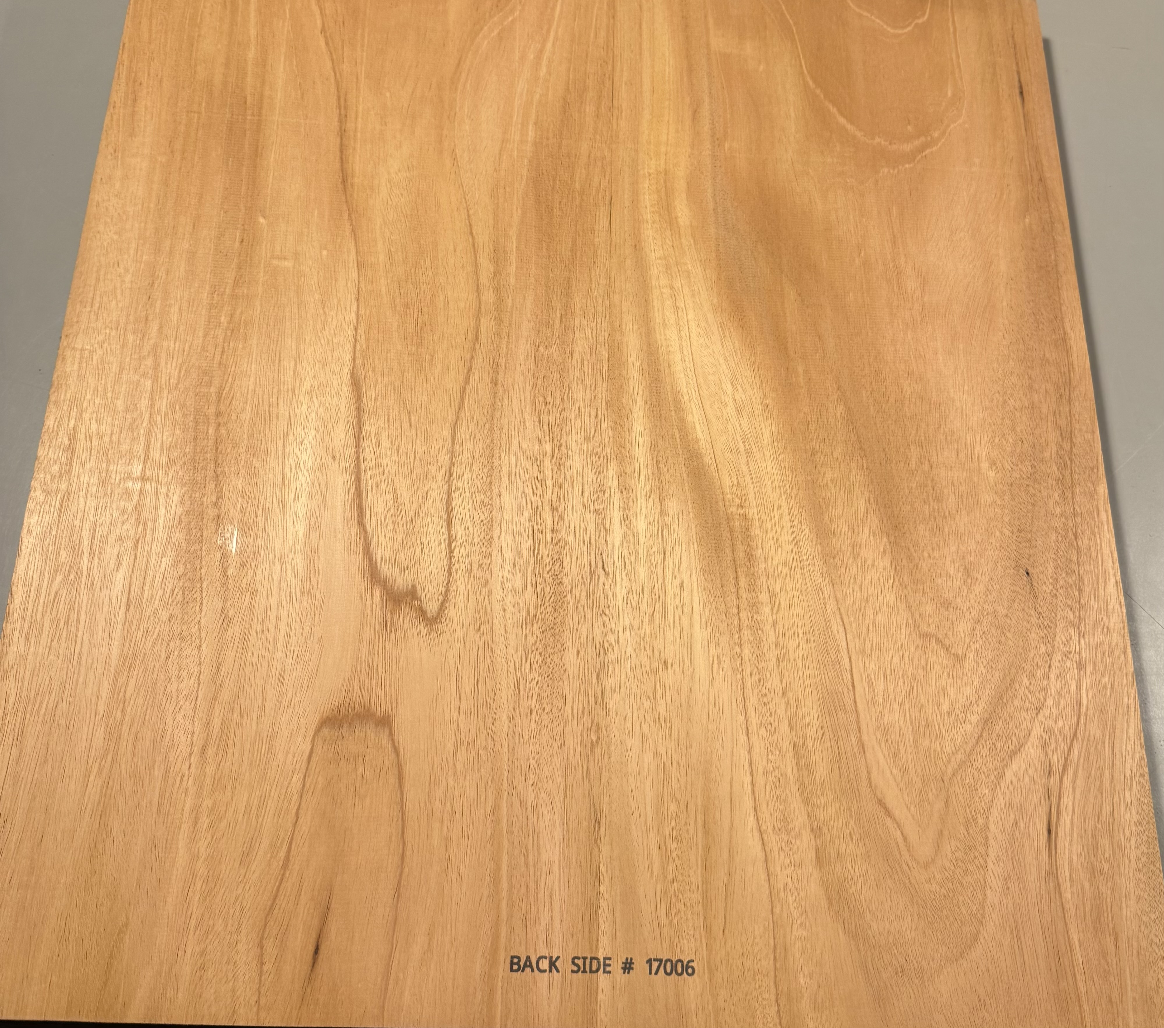 Body Blank-# 17006–Explorer Size Spanish Cedar 2-Piece Glued Light Weight 24”x21.75”x1.85”—2.47 LB/BF - Image 2