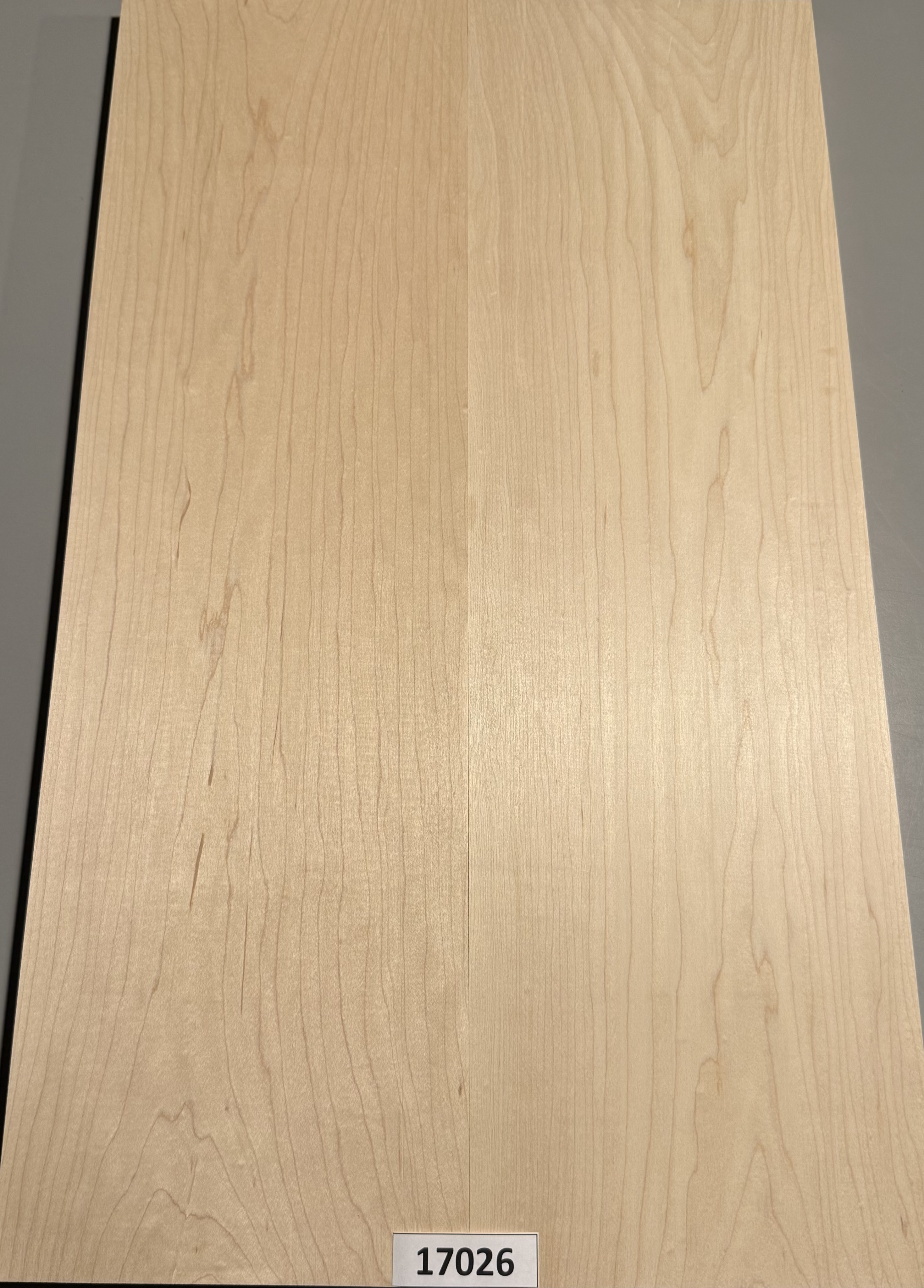 Carved Top-# 17026–Plain Hard Maple 24”x14”x.85”